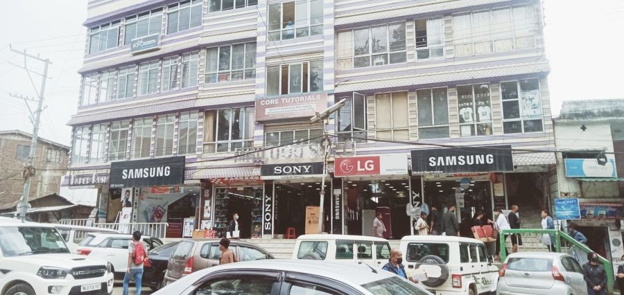 People do shopping on Friday in Kohima as all category of businesses resume through Unlock Phase-1. (Morung Photo)